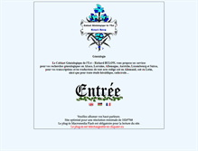 Tablet Screenshot of genealogie-bulow.fr